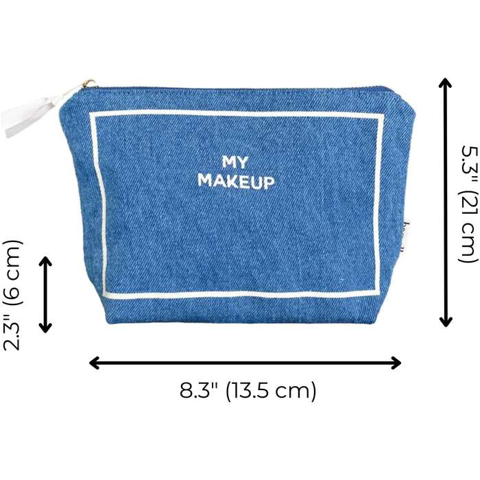 Bag-All - My Makeup Pouch, Coated Lining Denim