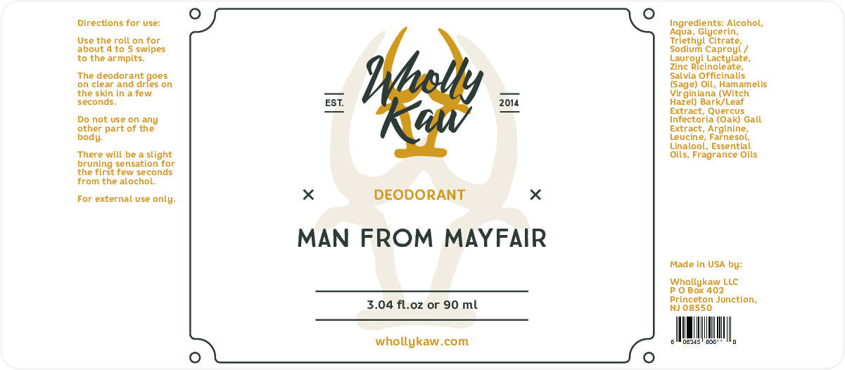 Man from Mayfair Deodorant by WhollyKaw