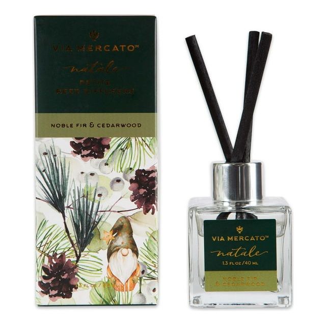 Via Mercato Noble Fir & Cedarwood Petite Reed Diffuser 1.3oz