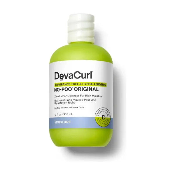 DevaCurl Fragance Free & Hipoallergenic No-Poo Original 12 oz