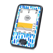 Peelz Level Lines Dexcom G6 Touchscreen Receiver Sticker - Pump Peelz Peelz/Stickers