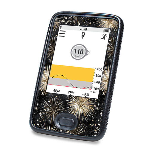 Peelz Fireworks DEXCOM G6 Touchscreen Receiver Peelz/Stickers