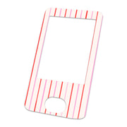 Peelz Peppermint Stripes Dexcom G6 Touchscreen Receiver Sticker - Pump Peelz Peelz/Stickers