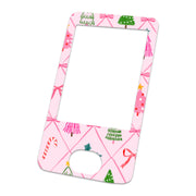 Peelz Coquette Christmas Dexcom G6 Touchscreen Receiver Sticker - Pump Peelz Peelz/Stickers
