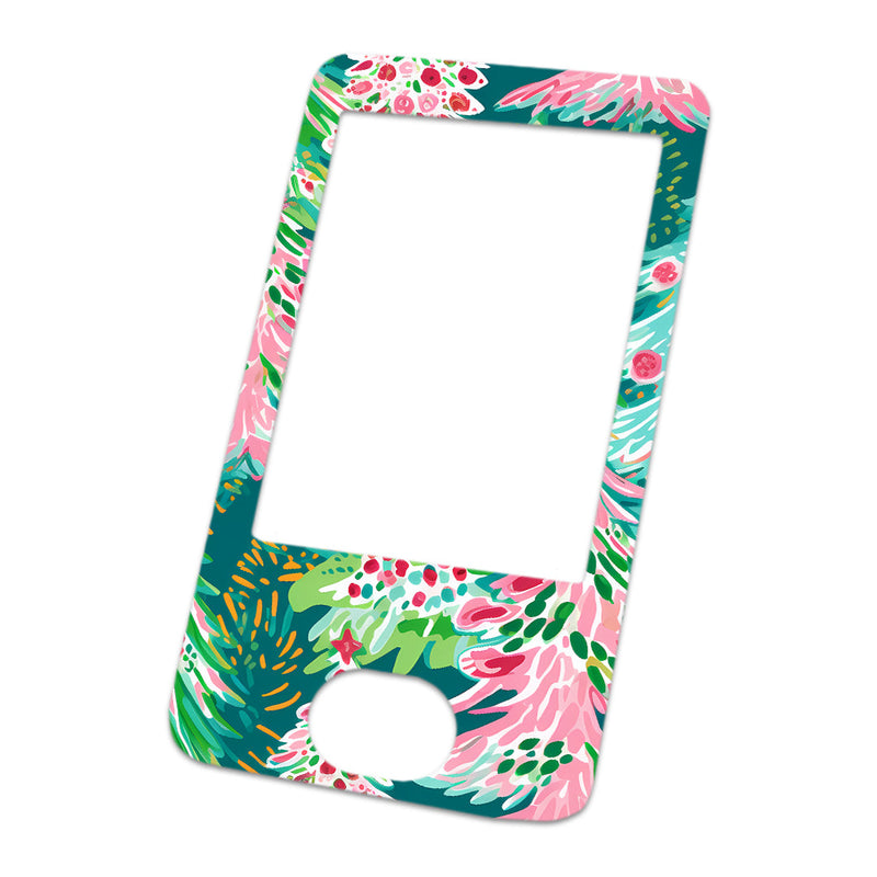 Peelz Festive Forest Dexcom G6 Touchscreen Receiver Sticker - Pump Peelz Peelz/Stickers
