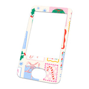 Peelz Holiday Greetings Dexcom G6 Touchscreen Receiver Sticker - Pump Peelz Peelz/Stickers