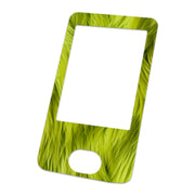Peelz Green Fur Sticker for DEXCOM G6 Touchscreen Receiver Peelz/Stickers