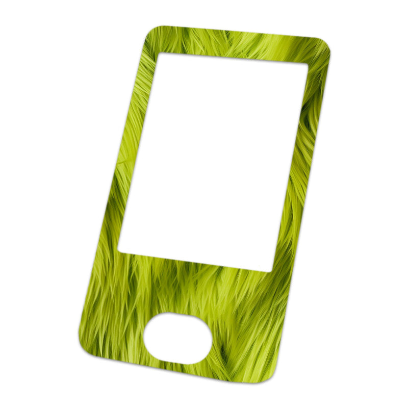 Peelz Green Fur Sticker for DEXCOM G6 Touchscreen Receiver Peelz/Stickers