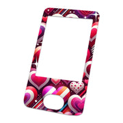 Peelz Sparkly Hearts DEXCOM G6 Touchscreen Receiver Peelz/Stickers
