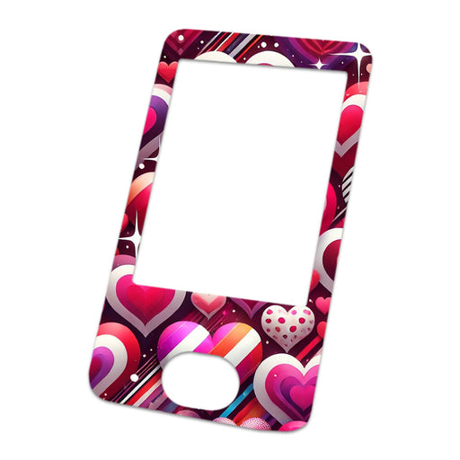 Peelz Sparkly Hearts DEXCOM G6 Touchscreen Receiver Peelz/Stickers