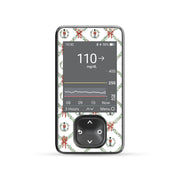 Peelz Nutcracker Noel Dexcom G7 and G6 Touchscreen Receiver Sticker - Pump Peelz Peelz/Stickers