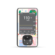Peelz Holiday Greetings Dexcom G7 and G6 Touchscreen Receiver Sticker - Pump Peelz Peelz/Stickers