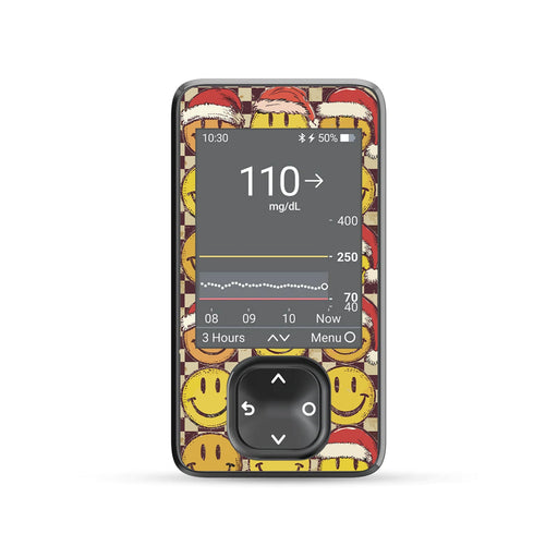 Peelz Merry Mischief Dexcom G7 and G6 Touchscreen Receiver Sticker - Pump Peelz Peelz/Stickers