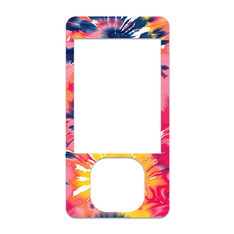Peelz Summer Tie Dye DEXCOM G7 and G6 Touchscreen Receiver Sticker Peelz/Stickers