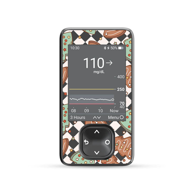 Peelz Sweet Tree Treats Dexcom G7 and G6 Touchscreen Receiver Sticker - Pump Peelz Peelz/Stickers