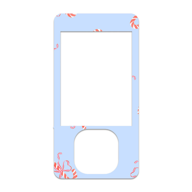 Peelz Candy Cane Lane Dexcom G7 and G6 Touchscreen Receiver Sticker - Pump Peelz Peelz/Stickers
