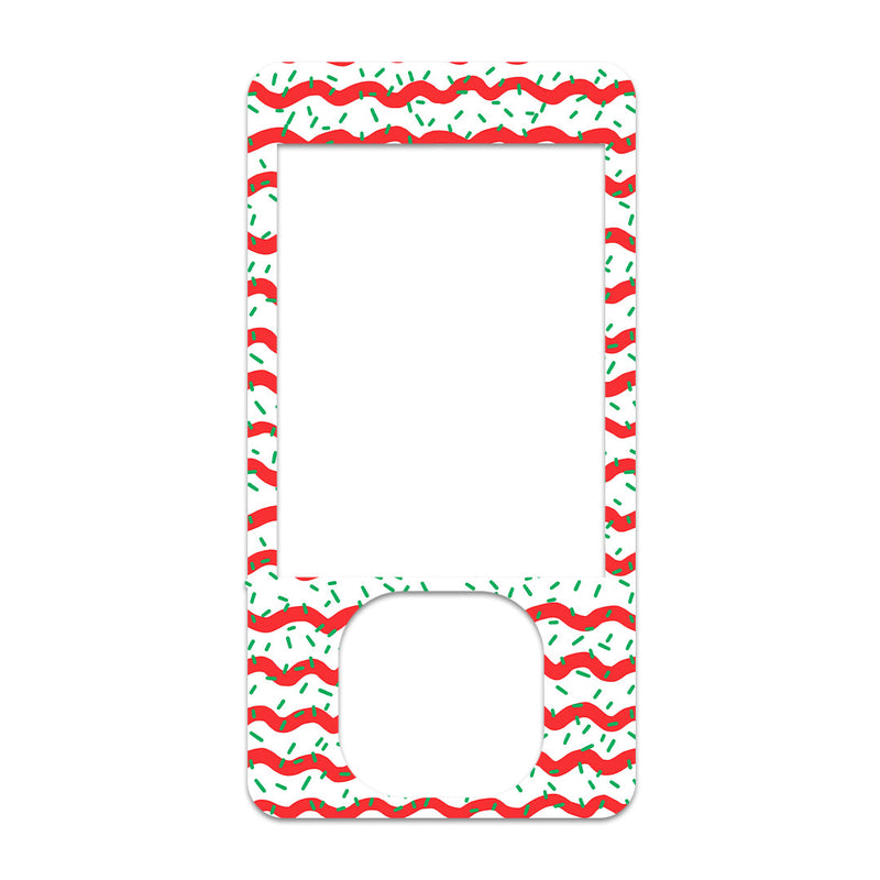 Peelz Christmas Icing Dexcom G7 and G6 Touchscreen Receiver Sticker - Pump Peelz Peelz/Stickers