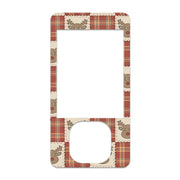 Peelz Rustic Reindeer Dexcom G7 and G6 Touchscreen Receiver Sticker - Pump Peelz Peelz/Stickers