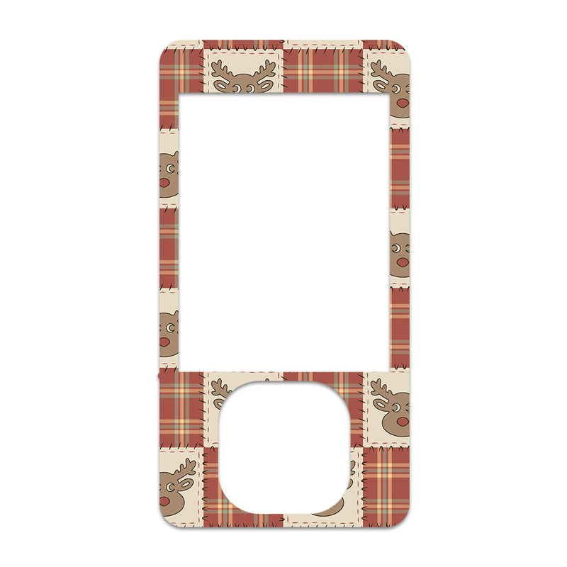 Peelz Rustic Reindeer Dexcom G7 and G6 Touchscreen Receiver Sticker - Pump Peelz Peelz/Stickers
