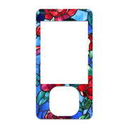 Peelz Crimson Blooms DEXCOM G7 and G6 Touchscreen Receiver Sticker Peelz/Stickers