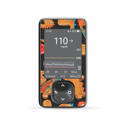 Peelz Jurassic Gingerbread Dexcom G7 and G6 Touchscreen Receiver Sticker - Pump Peelz Peelz/Stickers