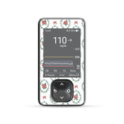Peelz Poinsettia Parade Dexcom G7 and G6 Touchscreen Receiver Sticker - Pump Peelz Peelz/Stickers