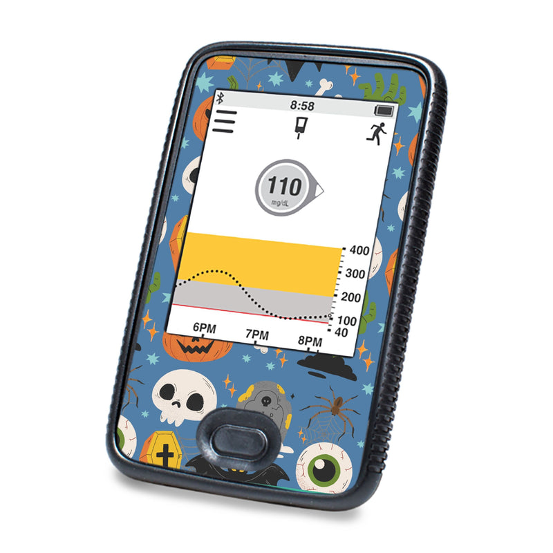 Peelz Spooky Night Dexcom G6 Touchscreen Receiver Sticker - Pump Peelz Peelz/Stickers