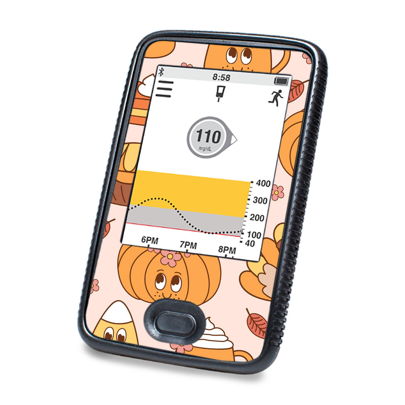 Peelz Cozy Harvest Dexcom G6 Touchscreen Receiver Sticker - Pump Peelz Peelz/Stickers