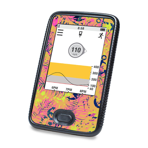 Peelz Electric Island Dexcom G6 Touchscreen Receiver Sticker - Pump Peelz Peelz/Stickers
