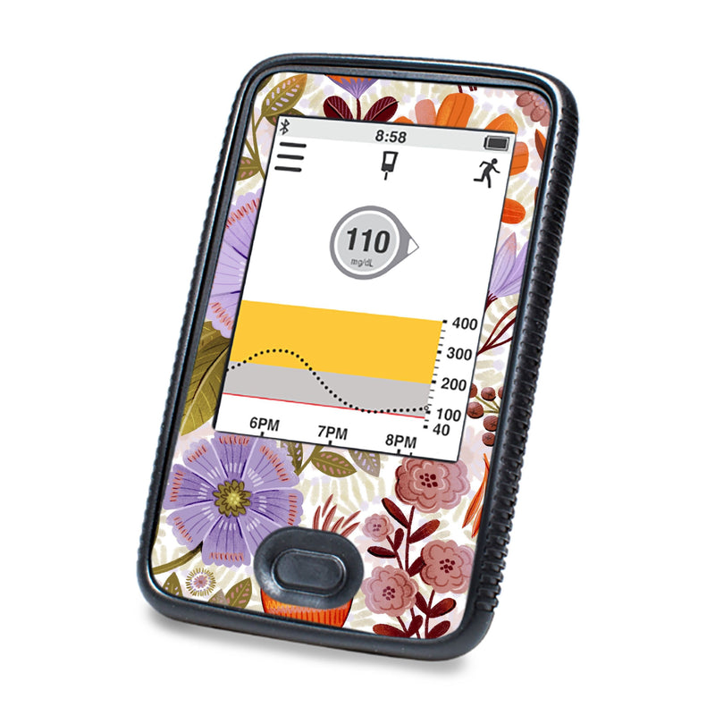 Peelz Autumn Meadow Dexcom G6 Touchscreen Receiver Sticker - Pump Peelz Peelz/Stickers