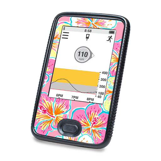 Peelz Tropic Crush Dexcom G6 Touchscreen Receiver Sticker - Pump Peelz Peelz/Stickers