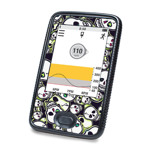 Peelz Bone Glow Dexcom G6 Touchscreen Receiver Sticker - Pump Peelz Peelz/Stickers