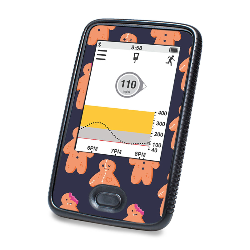 Peelz Zombie Cookies Dexcom G6 Touchscreen Receiver Sticker - Pump Peelz Peelz/Stickers