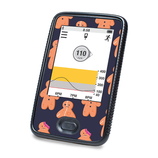 Peelz Zombie Cookies Dexcom G6 Touchscreen Receiver Sticker - Pump Peelz Peelz/Stickers