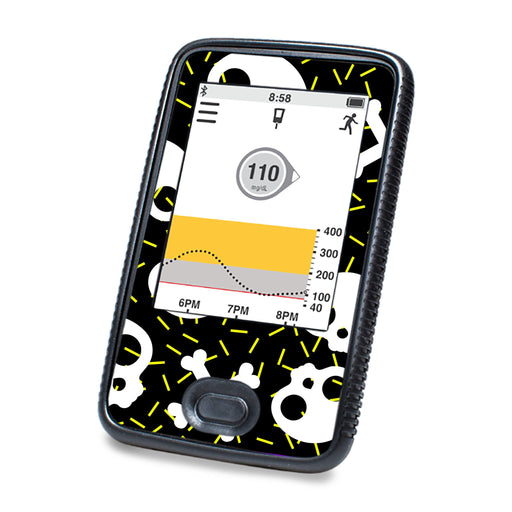 Peelz Bone Pop Dexcom G6 Touchscreen Receiver Sticker - Pump Peelz Peelz/Stickers