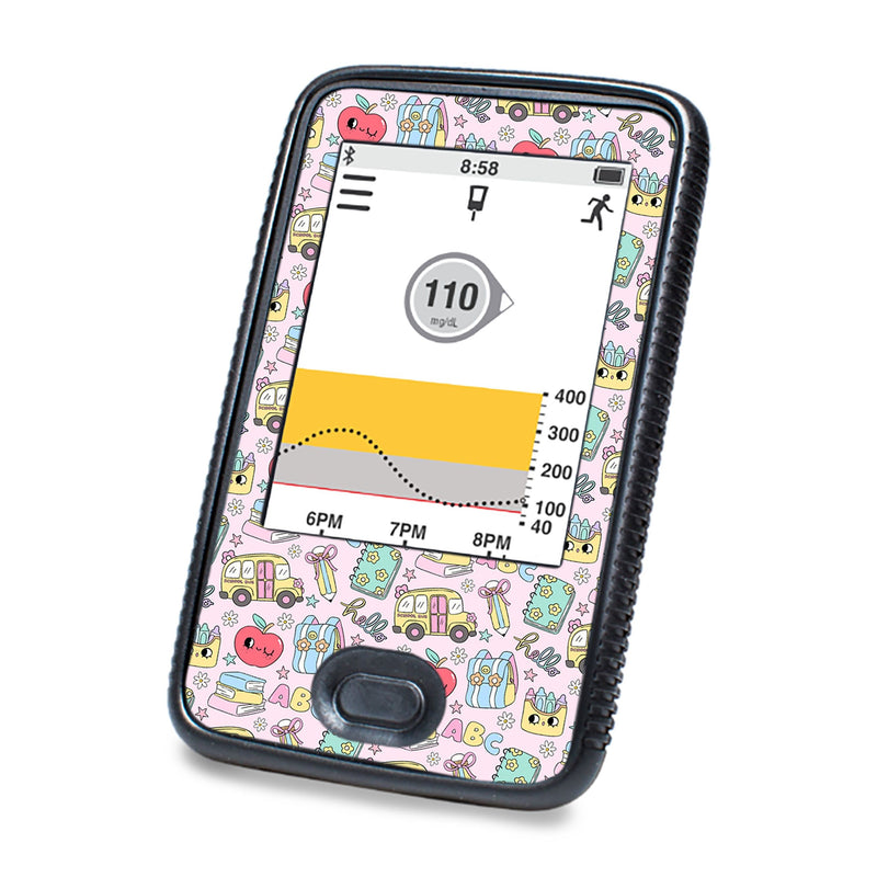 Peelz Tiny Scholar Dexcom G6 Touchscreen Receiver Sticker - Pump Peelz Peelz/Stickers