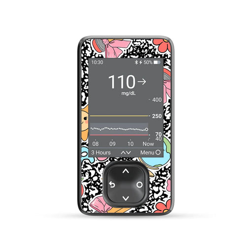 Peelz Cute Class Dexcom G7 Touchscreen Receiver Sticker - Pump Peelz Peelz/Stickers