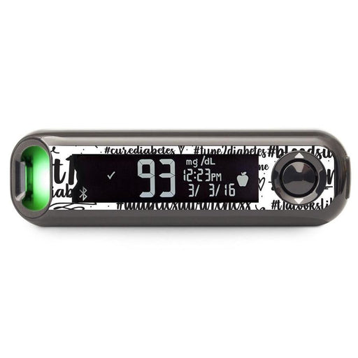 Peelz #Diabetes for Bayer Contour© Next One Glucometer Peelz/Stickers