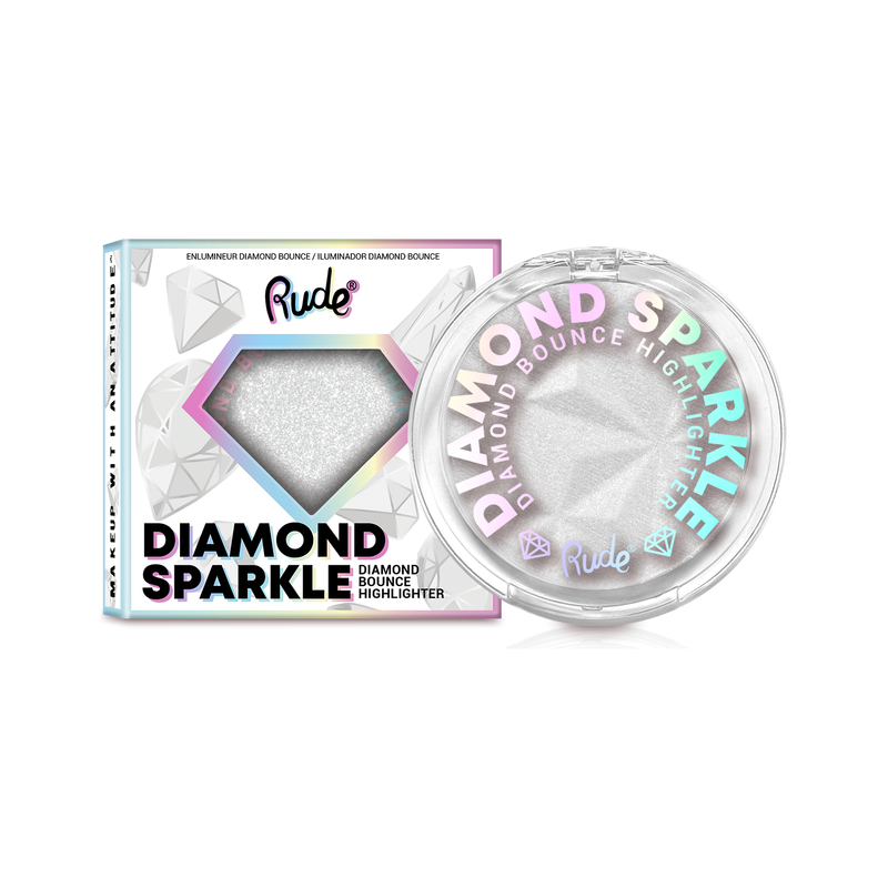 Rude Cosmetics Diamond Sparkle Diamond Bounce Highlighter Highlighters