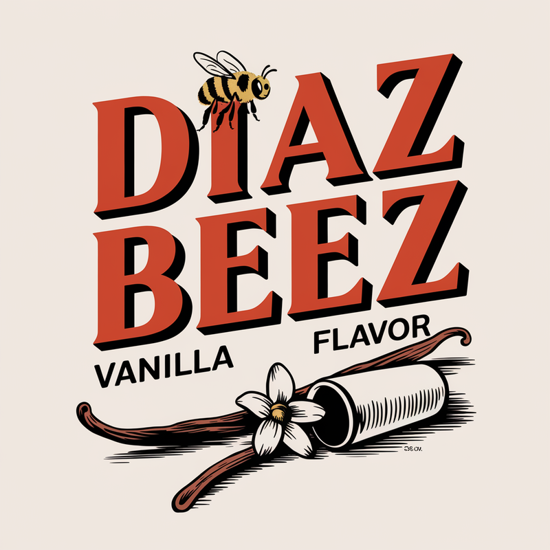 Diaz Beez Vanilla Flavored Beeswax Lip Balm Lip Balm