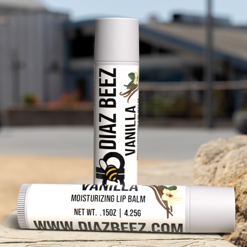Diaz Beez Vanilla Flavored Beeswax Lip Balm Lip Balm
