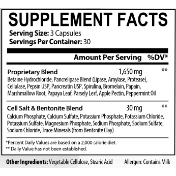 Energi Nutrition Digest Zyme Supplement