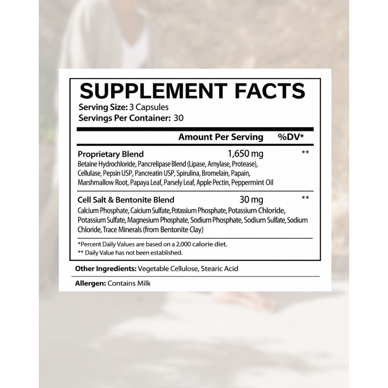 Energi Nutrition Digest Zyme Supplement