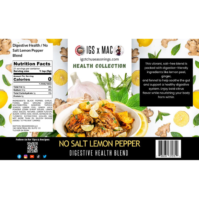 Igotchu Seasonings The 8 oz Health Collection Collab Bundle