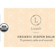 Lizush ORGANIC DIAPER BALM To protect, calm and nourish