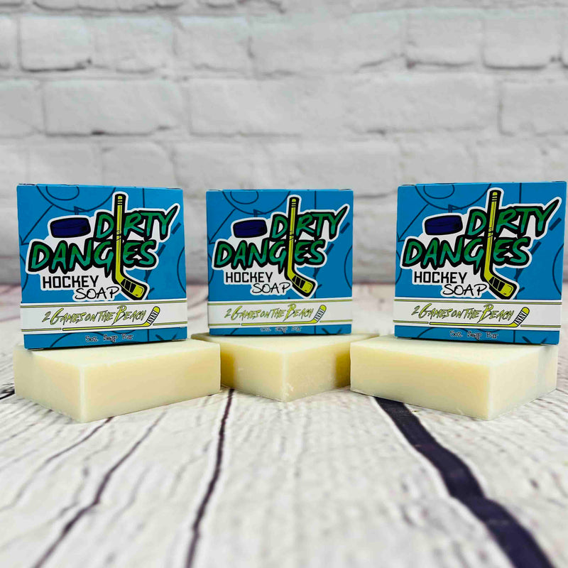 Dirty Dangles Hockey 3 Pack Bundles - Dirty Dangles Hockey Soap Bars Natural Soap Bar