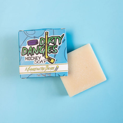 Dirty Dangles Hockey 2 Games on the Beach - Hockey Soap Bar Natural Soap Bar