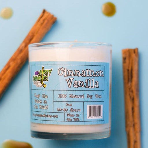 Dirty Dangles Hockey Dirty Dangles Hockey Candles - Cinnamon Vanilla Soy Wax Candles