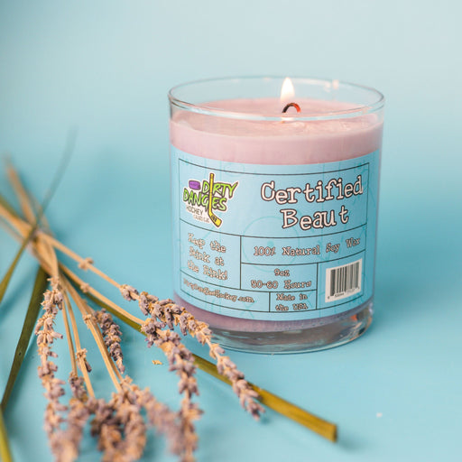 Dirty Dangles Hockey Dirty Dangles Hockey Candles - Certified Beaut (Lavender Lemongrass) Soy Wax Candles