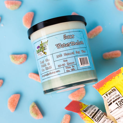 Dirty Dangles Hockey Dirty Dangles Hockey Candles - Sour Watermelon Soy Wax Candles